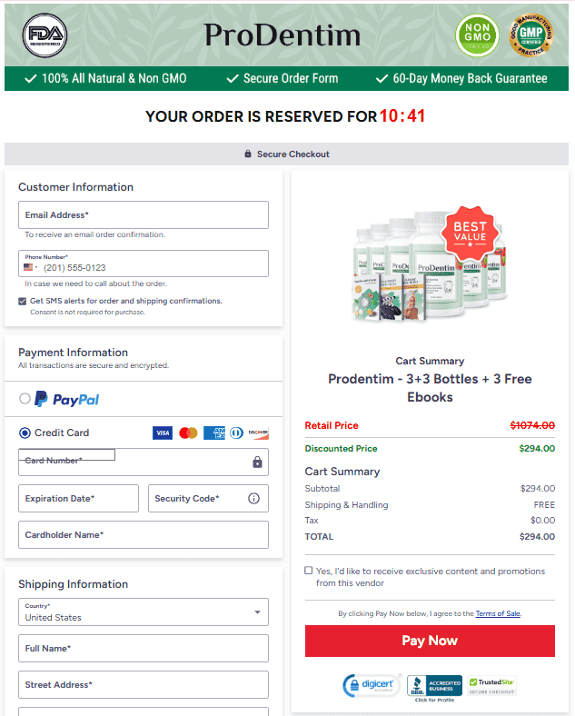 ProDentim_Secure_Checkout